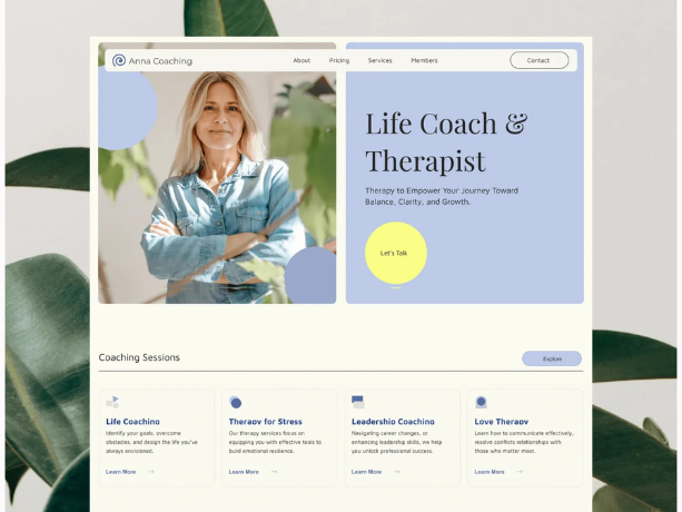 High-Converting Coach Websites Showcase 9